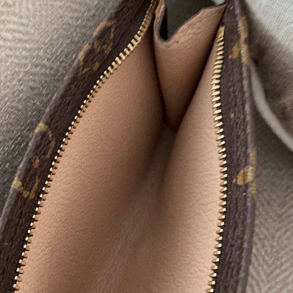 LOUIS VUITTON Authentic Zippy Pouch Monogram Unbranded Good Chain & Tassel - Picture 8 of 9